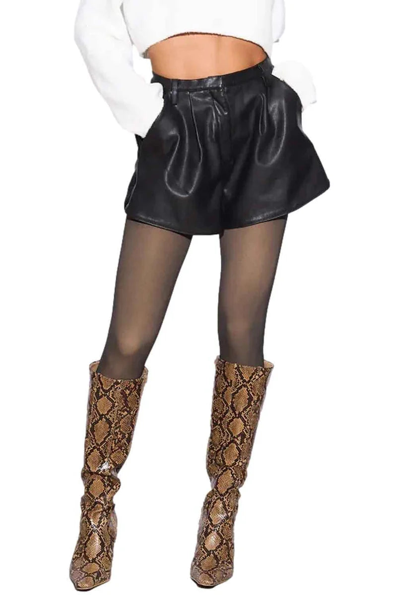 Sheer Fleece Lined Tights