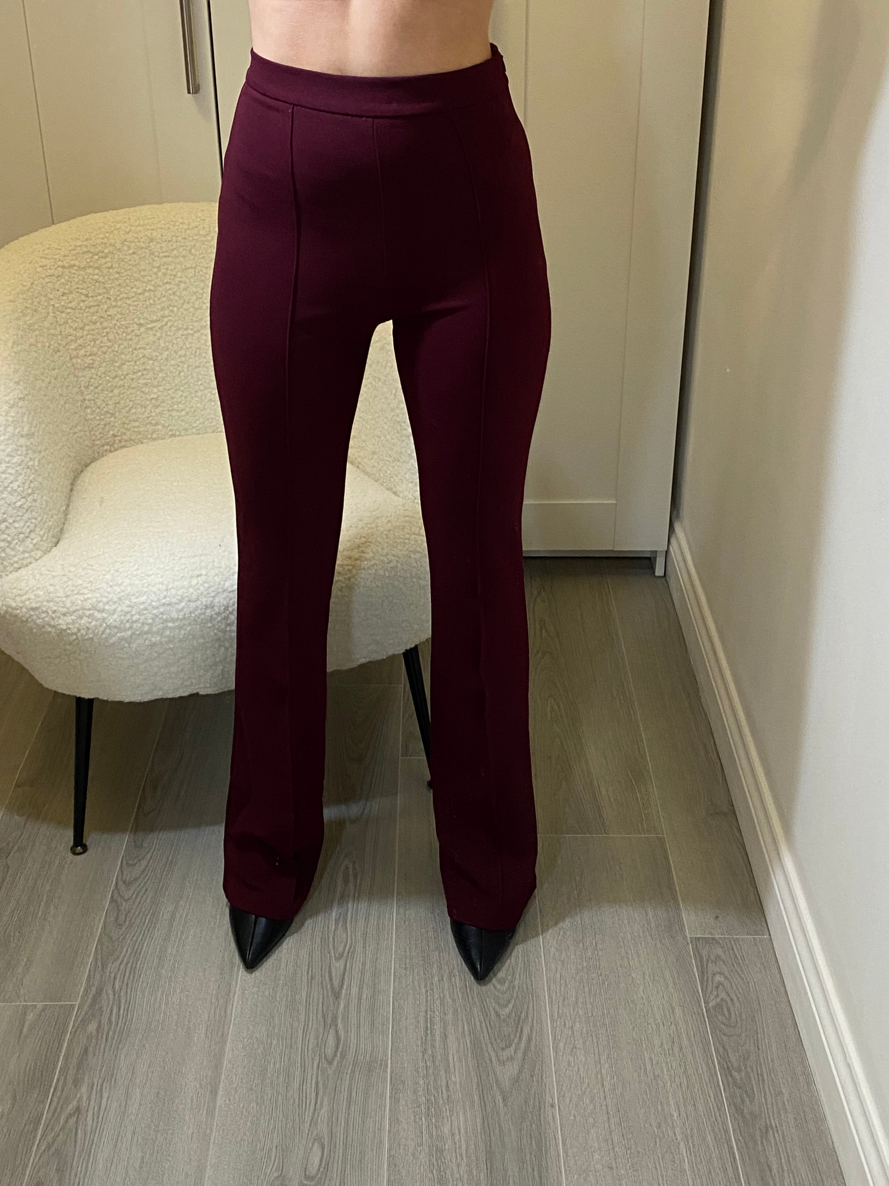 Tailored Flared Trousers
