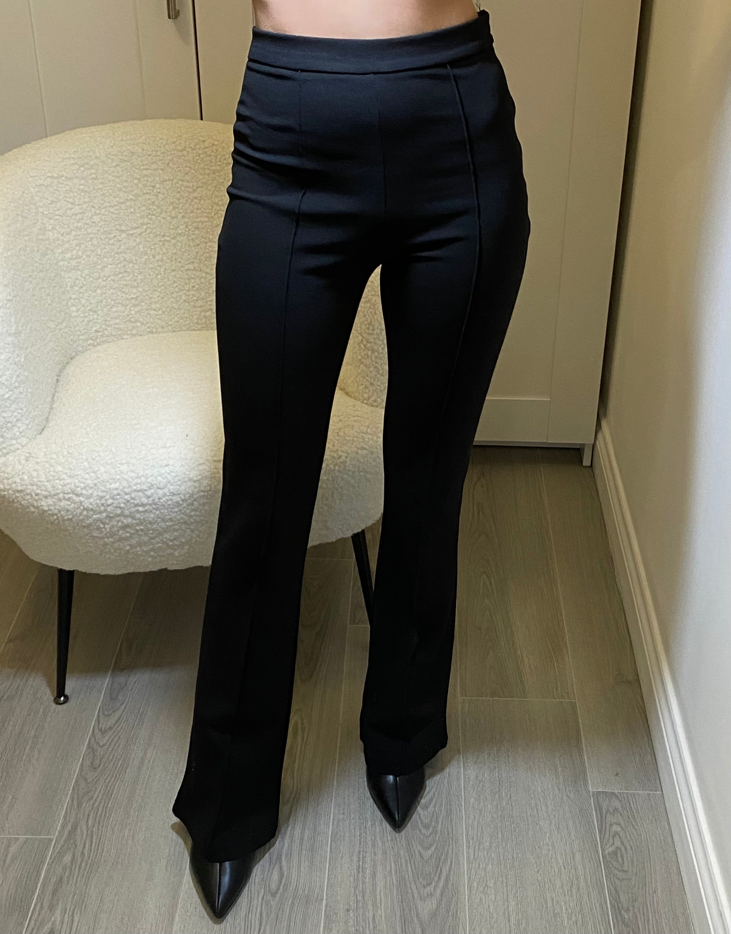Tailored Flared Trousers