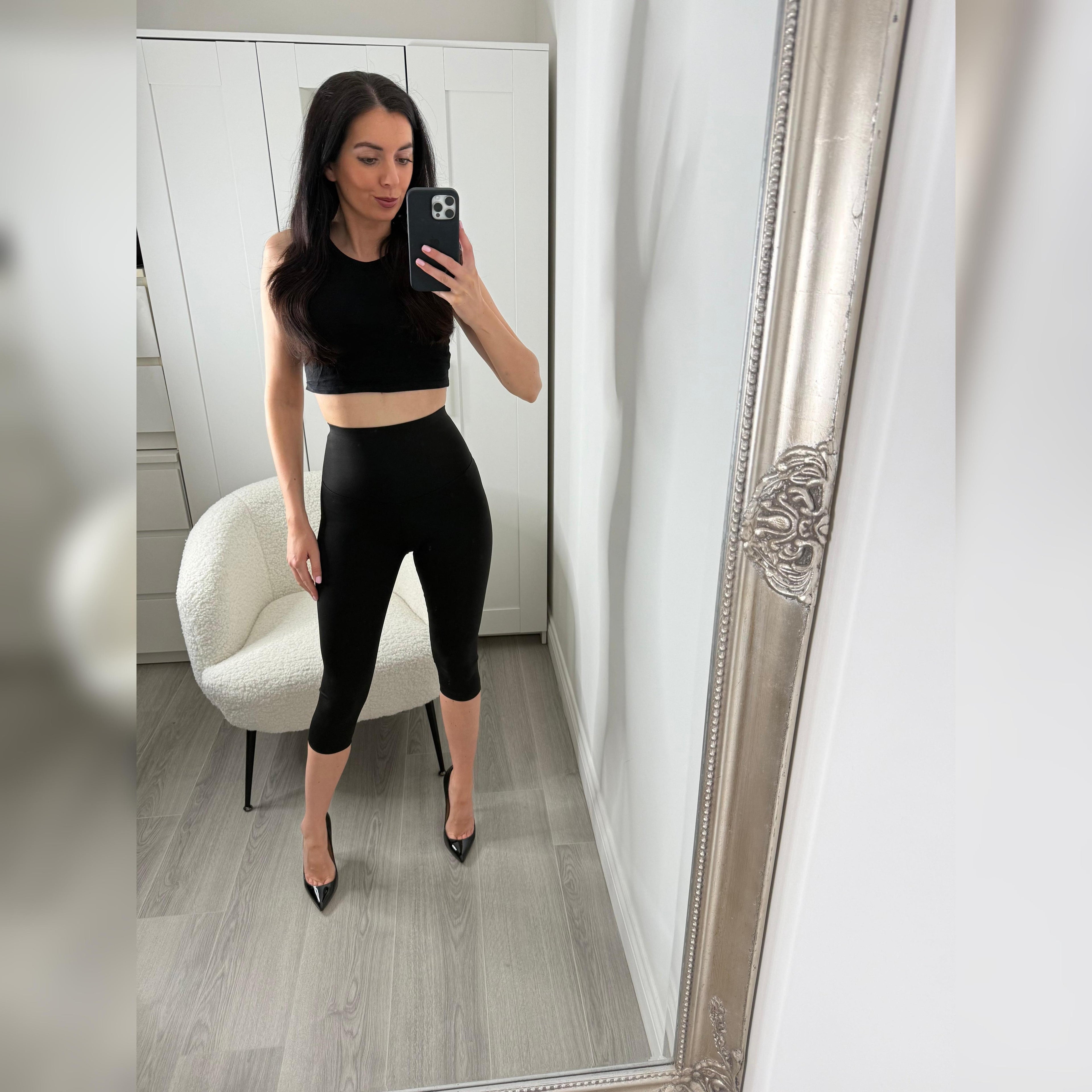High Waisted Capri Leggings