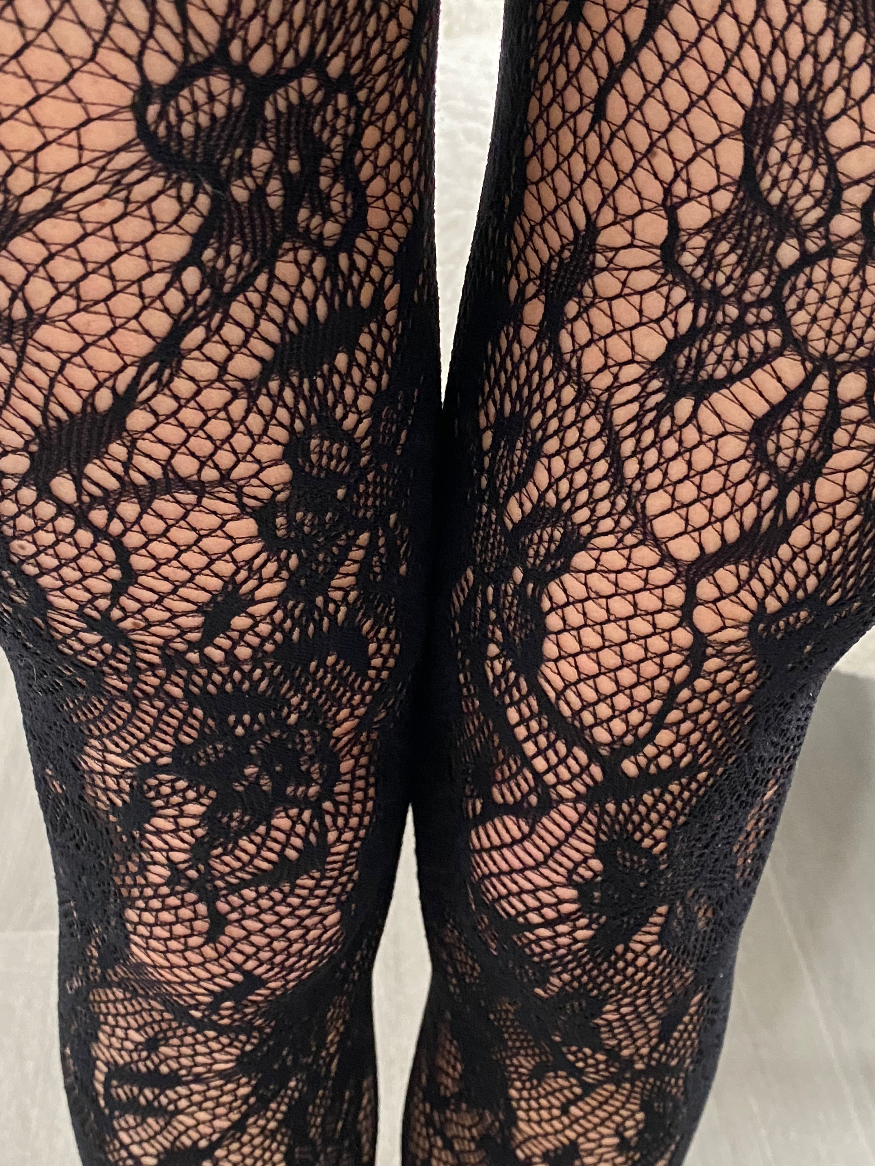 Black Lace Tights
