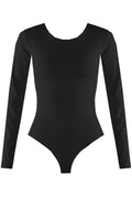 Black Long Sleeve Bodysuit