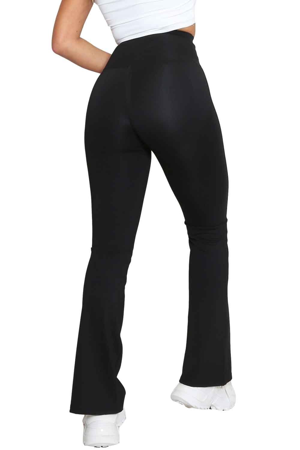 High Waisted Flared Leggings