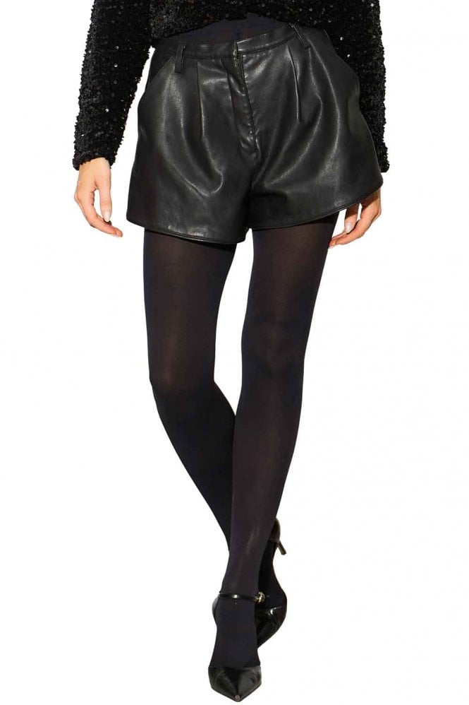 100 Denier Opaque Black Tights